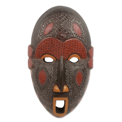 Fair Trade Ivory Coast Wood Mask