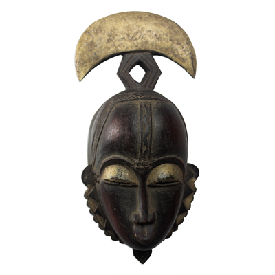 Handcrafted Ivory Coast Wood Mask