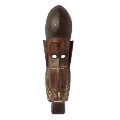 Gabonese wood mask