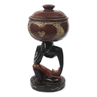 Decorative Wood Home Accent from Ghana