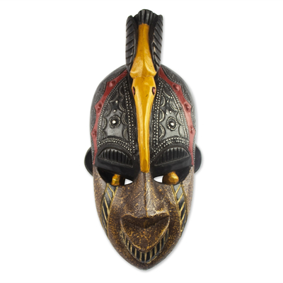 Ghanaian Sese Wood Mask
