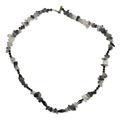 Artisan Crafted Agate Beaded Necklace