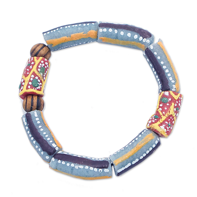 Artisan Crafted Eco-Friendly Beaded Bracelet