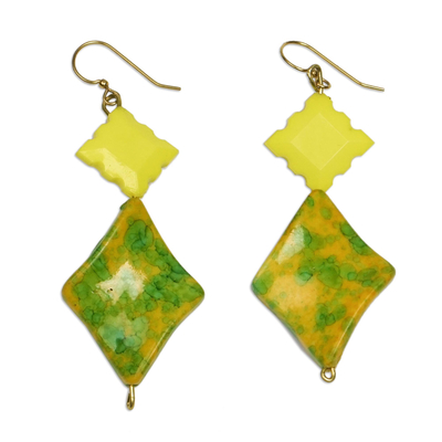 Hand Crafted Eco-Friendly Dangle Earrings