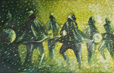 Dance Themed Original Acrylic Painting