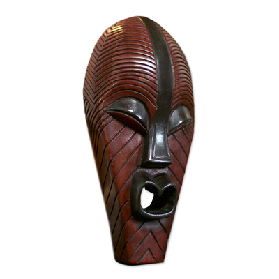 Unique Congo Zaire Wood Mask