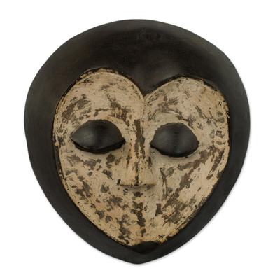Congolese wood mask