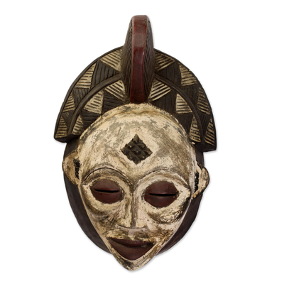 Gabonese Africa wood mask