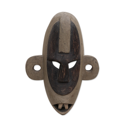 Congolese wood African mask