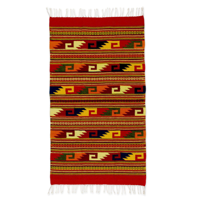 Mexican Zapotec Area Rug (2.5x5)