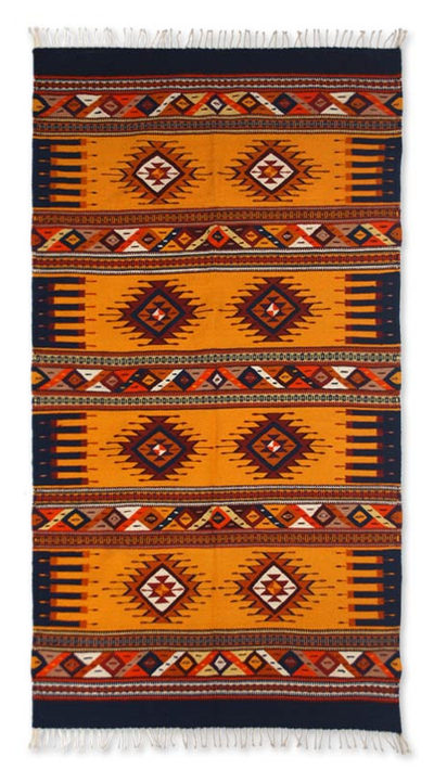 Handcrafted Zapotec Rug (4x7)