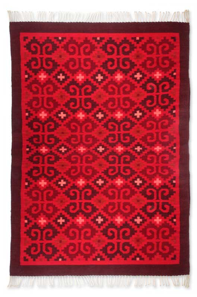 Zapotec wool rug (4.5x6.5)