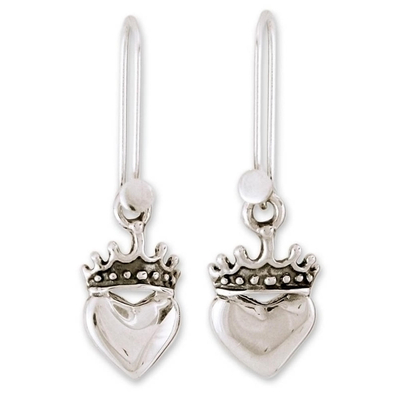Taxco Sterling Silver Dangle Earrings