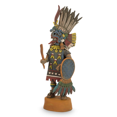 Aztec Hand Crafted Ceramic Replica Sculpture