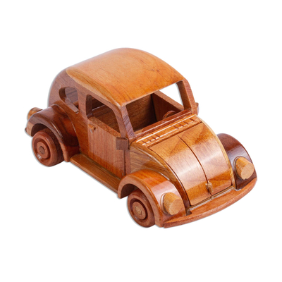 Vintage Volkswagen Beetle Wood Home Accent