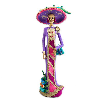 Artisan Crafted Catrina Day of the Dead Figurine