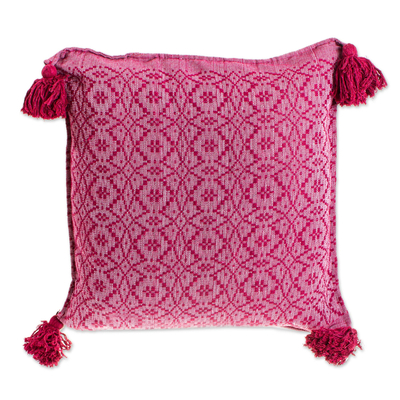 All Cotton Wine Cushion Cover from Mexico