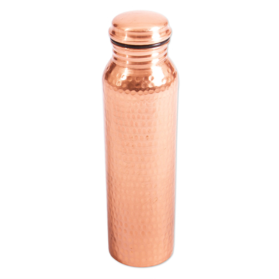 Handcrafted Mexican Copper Bottle