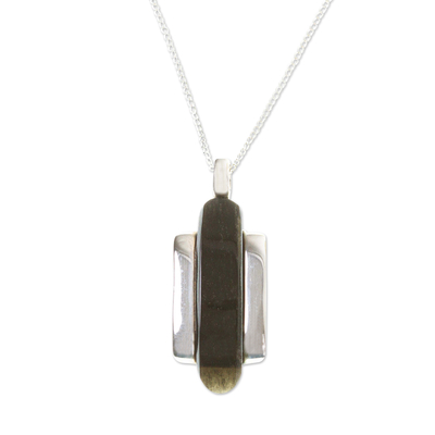 Artisan Crafted Obsidian Necklace