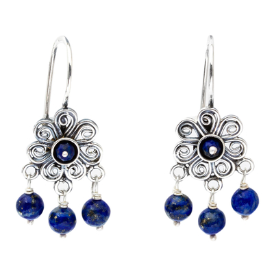 Handcrafted Lapis Lazuli Earrings