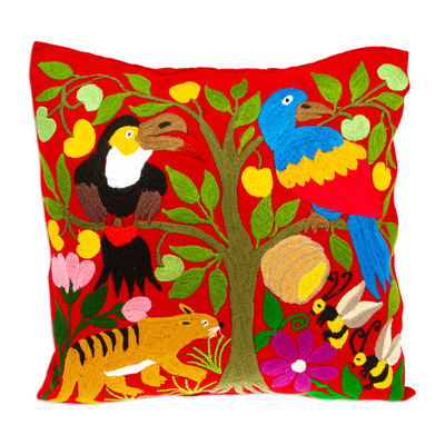 Artisan Crafted Cushion Cover from Mexico