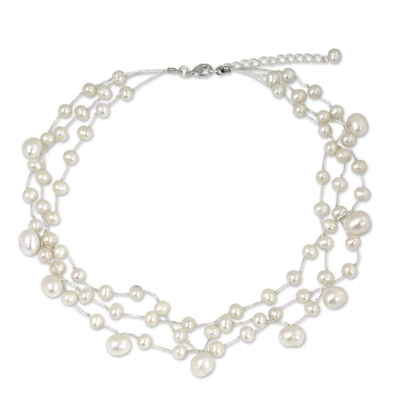 Artisan Crafted Pearl Choker