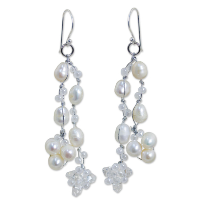 Pearl Earrings from Thailand