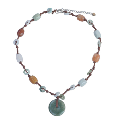 Handcrafted Jade Beaded Necklace
