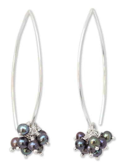 Fair Trade Sterling Silver Pearl Earrings