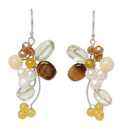 Handcrafted Citrine and Tiger