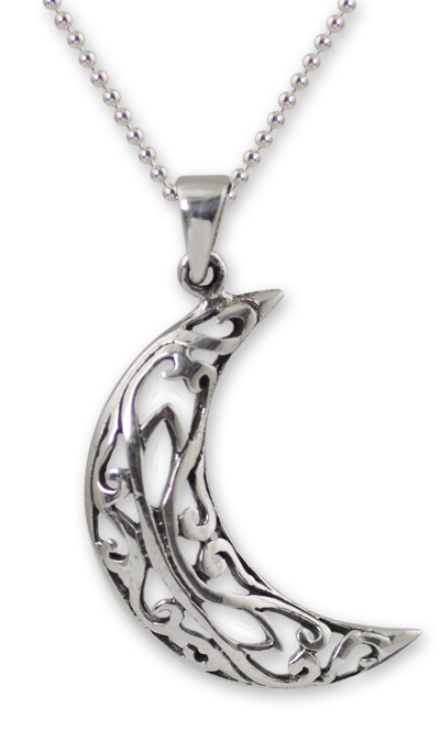 Sterling Silver Pendant Necklace from Thailand