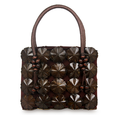 Fair Trade Handbag Handcrafted from Coconut Shells