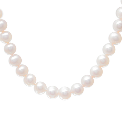Cultured Pearl Beaded Necklace from Thailand