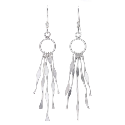Unique Sterling Silver Dangle Earrings