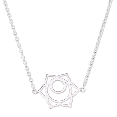 Handcrafted Cubic Zirconia Pendant Necklace