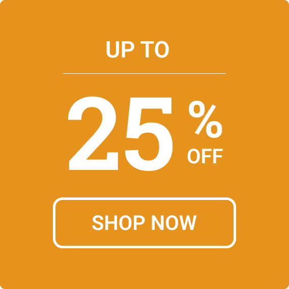 25% OFF - SHOP NOW