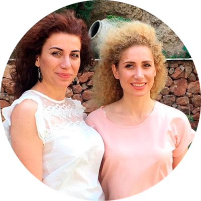 Artisans Azatuhi and Anna Stepanyan